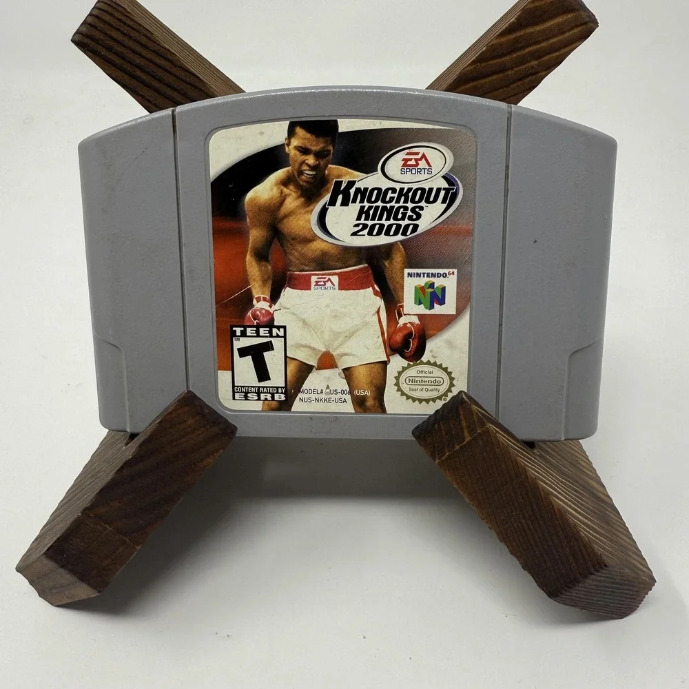 Knockout Kings 2000 Nintendo 64 N64 Gray Game Cartridge Boxing EA Sports